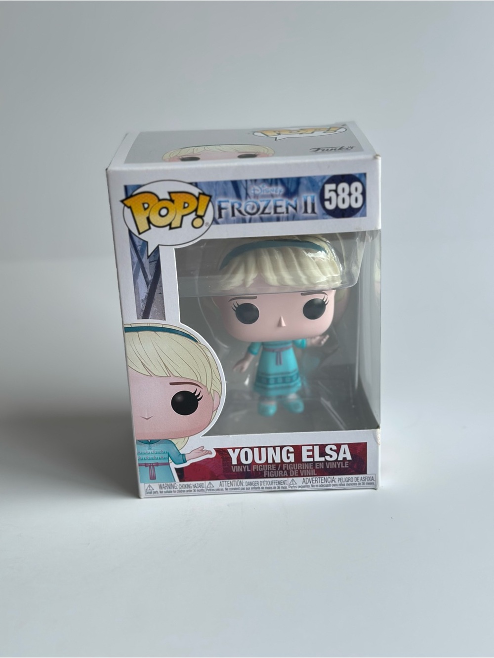 Funko Pop! Disney Frozen II 2 #588 Young Elsa Vinyl Figure